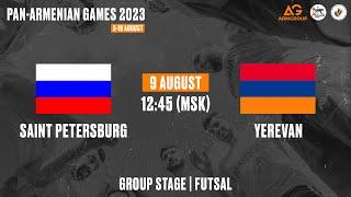 Saint Petersburg - Yerevan | Pan-Armenian games 2023 | Futsal