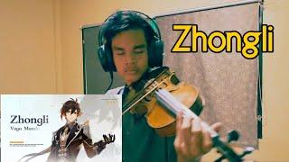 "Rex Incognito " ( Zhongli Character Demo)  Violin Cover