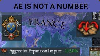 EU4 1.35 France Guide | -100% Aggressive Expansion is INSANE