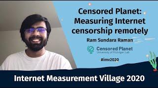 Censored Planet: Measuring Internet censorship remotely