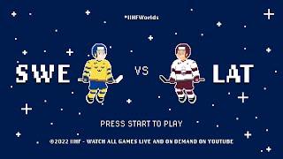 Full Game | Sweden vs. Latvia | 2022 #IIHFWorlds