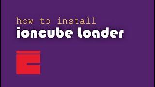 Install ioncube loader in any linux OS easy way