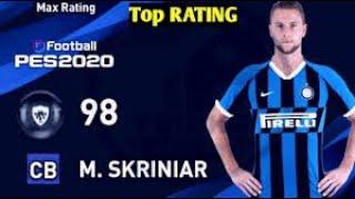 Player training Skriniar to 98 rating and Stats review