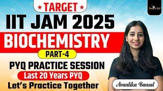 IIT JAM PYQ Questions Practice II Biochemistry Question Practice Part 4 I IIT JAM 2025