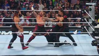 The Bloodline atacan a Roman Reigns & Jimmy Uso - WWE Smackdown 11/10/2024 (En Español)