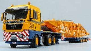 WSI MAN TGX + Nooteboom OSDS 4-axle Trailer 'Ainscough' by Cranes Etc TV