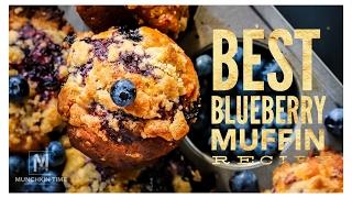 Best BLUEBERRY MUFFIN Recipe  - Munchkin Time