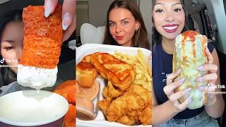 Asmr EATING | 140 | Wingstop, tacobell, Birria Burrito, Raising Cane's, pizza & more!