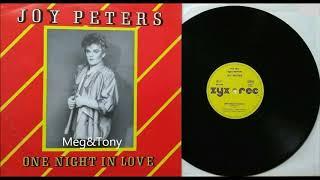 Joy Peters ‎– One Night In Love (1987)