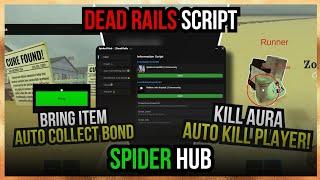 DEAD RAILS Script SHOWCASE! | BRING ITEM | KILL AURA | AUTO KILL PLAYER | AND MUCH MORE FEATURE!