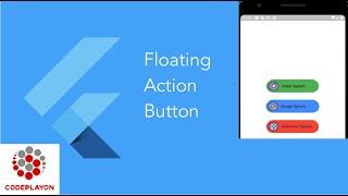 Flutter Button with image and text |  Flutter tutorial for Beginners | Codeplayon