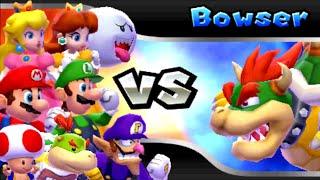 Mario Party: Island Tour - All Endings (Bowser's Tower)