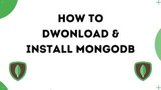 How to install mongoDB on Windows 10 | Step by Step Download Install & Run mongoDB |#mongodb#mongoDB