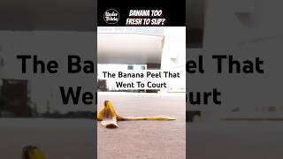 The Banana Peel That Went to Court #SlipperySue #nevermissout #brainsnacks