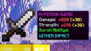 The NEW OP $500,000,000 Sword! (Hypixel Skyblock)