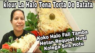 EVA COZINHA - TORTA DE BATATA  - kleur La Halo e Komesa Haluha Oetuan Ona.