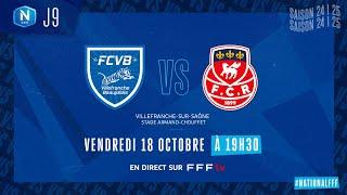 J9 I Villefranche – FC Rouen 1899 (0-0), le résumé I National FFF 2024-2025