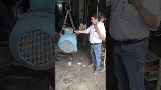 Electric Motor 75 HP 1477RPM ABB Make Unloading #Shorts #youtubeshorts #support #Pradeep Sanadhya