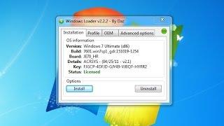 Kostenlos Windows 7 aktivieren Windows Loader download / Avtivate Windows 7