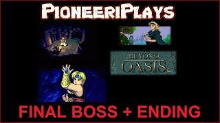 Beyond Oasis (Genesis) - Final Boss + Ending