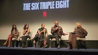 The Six Triple Eight Q & A w/ Tyler Perry, Kerry Washington, Ebony Obsidian & producer Nicole Avant