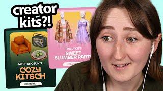 Modders made official packs for The Sims 4?! (Cozy Kitsch + Sweet Slumber Party kit review)