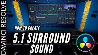 5.1 Surround Sound in DaVinci Resolve 16 | Tutorial