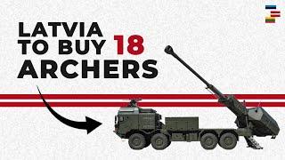 Latvia To Acquire 18 Swedish 'Archer' Wheeled Self-Propelled Artillery!
