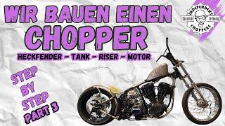 Independent Choppers - Wir bauen uns einen Chopper -  Softail Heritage Evo - Teil 3