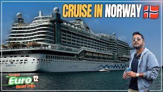 The Biggest & Epic Cruise Ship Into Norwegian Sea In Norway | The Epic Europe Road Trip | Ep - 12
