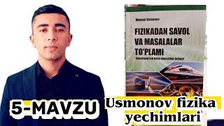 5-mavzu: Notekis harakat haqida tushuncha. Usmonov fizika +998945452582 Fazliddinov Diyorbek