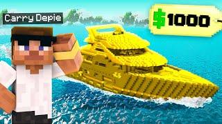 Buying $1 vs $1,000,000,000 SHIP in Minecraft ..