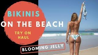 TRY ON HAUL Blooming Jelly Bikinis 2019