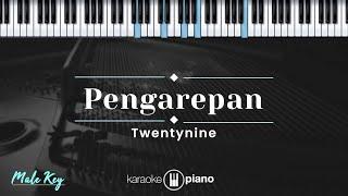 Pengarepan - Twentynine (KARAOKE PIANO - MALE KEY)