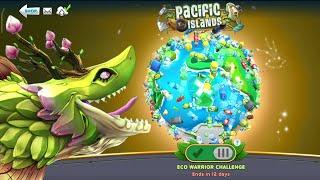 NEW PACIFIC ISLAND MAP UNLOCKED AND GAMEPLAY (NEW ECO WARRIOR EVENT) - Hungry Shark World