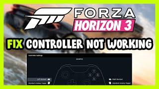 FIX Forza Horzion 3 Controller/Gamepad Not Working on PC