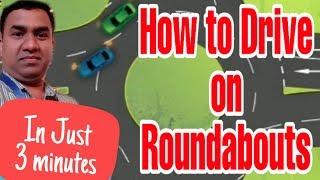 How to Drive on Roundabouts | Dubai Driving Tips | Roundabout Basics