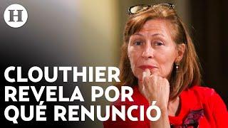 "Me quiero ir”: Tatiana Clouthier, confiesa sus diferencias que tuvo AMLO