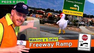 How Freeway Ramps Trick Drivers Into IGNORING Pedestrians 