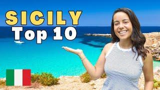 10 BEST PLACES TO VISIT IN SICILY, ITALY  | Sicily Travel Guide 