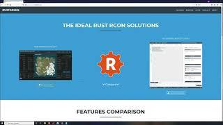 How to use Rustadmin online RCON Tool