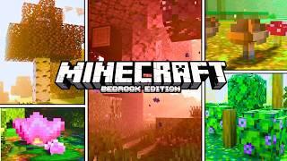  12 NATURE Texture Packs/Addons To IMPROVE MinecraftBedrock + MCPE