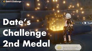 Date's Challenge Where is the 2nd Medal?