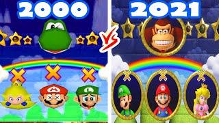 Mario Party Superstars vs Mario Party 2 - Yoshi's Battle vs Donkey Kong's Battle (Comparison)