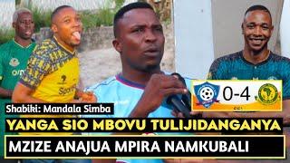 MANDALA SIMBA APAGAWA USHINDI WA YANGA KWA DODOMA JIJI/YANGA SIO MBOVU/MZIZE ANAJUA MPIRA NAMKUBALI