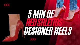 The Power of Red Stilettos: How to Rock Your Look #fashionista #designershoes #heels #louboutin