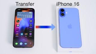 How to Transfer Everything From Your Old iPhone to iPhone 16 and 16 Pro