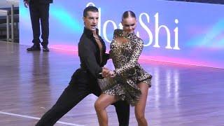 Samba = Ruslan Adaev & Polina Dubeyko = Stars Of Russia Latin = Lights of Moscow 2023