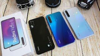 Xiaomi Redmi Note 8 colors unboxing | Camera, fingerprint, face unlock tested