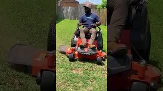 Husqvarna z248f cuts pretty good!! #husqvarna #zeroturnmower